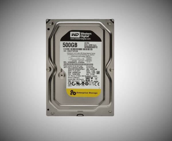 Hdd Lff Sata 500Gb 7.2K 3G Western Digital
