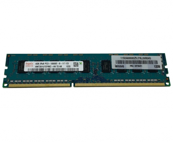 Memoria 4Gb 2Rx8 Pc3-10600E Lenovo