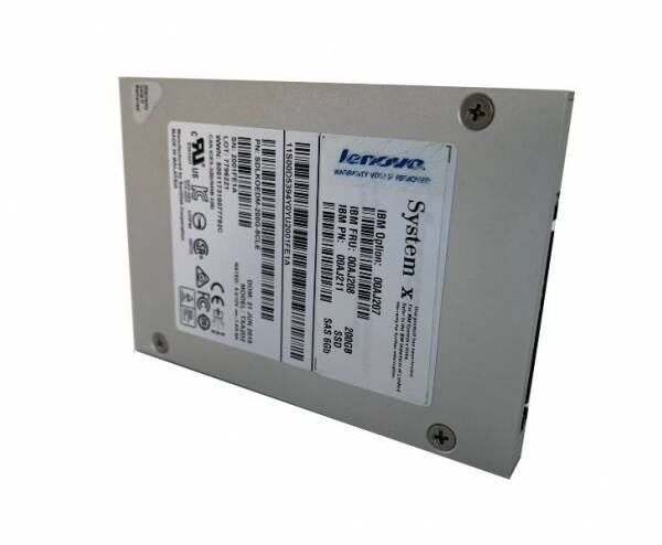 SSD SFF SAS 200GB 6G LENOVO