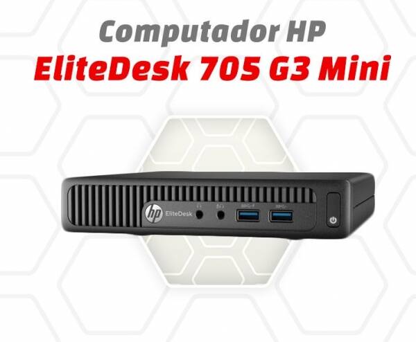 Computador HP EliteDesk 705G3 Mini
