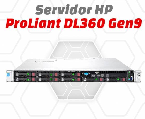 Servidor HP ProLiant DL360 Gen9