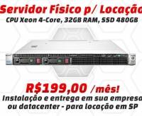 Servidor Físico - Xeon quad core, 32GB RAM, 2 SSD 480GB