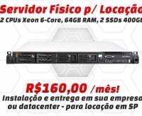 Servidor Fisico - 2 Xeon 6 core, 64GB RAM, 2 SSD 400GB